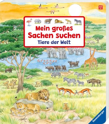 Alle Details zum Kinderbuch Mein großes Sachen suchen: Tiere der Welt und ähnlichen Büchern