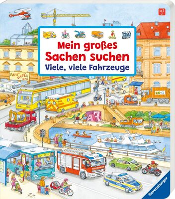 Alle Details zum Kinderbuch Mein großes Sachen suchen: Viele, viele Fahrzeuge und ähnlichen Büchern