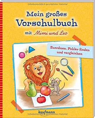 Alle Details zum Kinderbuch Mein großes Vorschulbuch mit Mimi & Leo: Zuordnen, Fehler finden und vergleichen (Übungen für Kindergarten und Vorschule: Übungsbuch mit Übungsmaterial) und ähnlichen Büchern