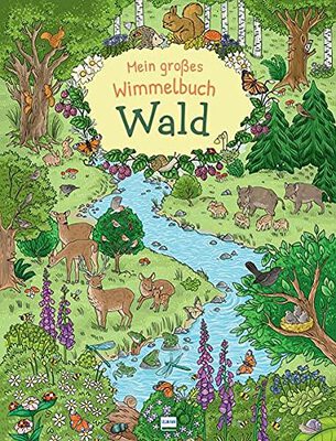 Alle Details zum Kinderbuch Mein großes Wimmelbuch - Wald: Ein Naturbilderbuch für Kinder ab 4 Jahren und ähnlichen Büchern