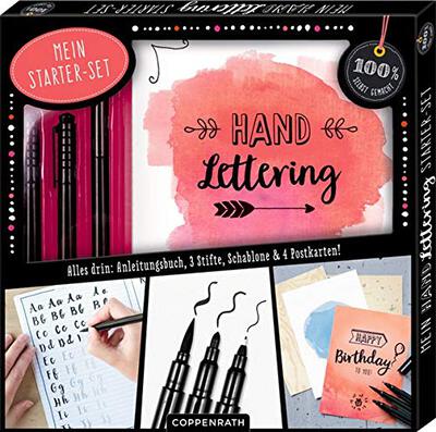 Alle Details zum Kinderbuch Mein Handlettering Starter-Set und ähnlichen Büchern