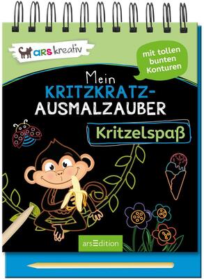 Alle Details zum Kinderbuch Mein Kritzkratz-Ausmalzauber Kritzelspaß und ähnlichen Büchern