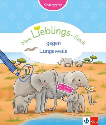 Alle Details zum Kinderbuch Klett Mein Lieblings-Block gegen Langeweile: Kindergarten ab 3 Jahre und ähnlichen Büchern