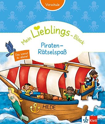 Alle Details zum Kinderbuch Klett Mein Lieblings-Block Piraten-Rätselspaß: Vorschule ab 5 Jahre und ähnlichen Büchern