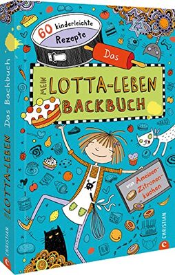 Alle Details zum Kinderbuch Backbuch für Kinder: Mein Lotta-Leben. Das Backbuch. 60 kinderleichte Rezepte von Ameisen- bis Zitronenkuchen. Einfach und lecker backen mit Kindern! und ähnlichen Büchern