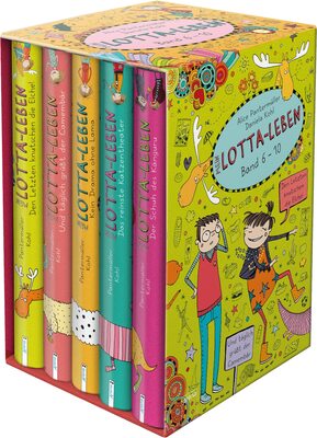 Alle Details zum Kinderbuch Mein Lotta-Leben (6-10): Sonderausgabe, Bd. 6-10 im Schmuckschuber: Sonderausgabe im Schuber und ähnlichen Büchern