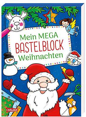 Alle Details zum Kinderbuch Mein MEGA Bastelblock: Weihnachten und ähnlichen Büchern