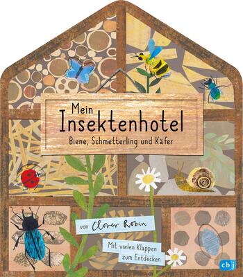 Alle Details zum Kinderbuch Mein Insektenhotel - Biene, Schmetterling und Käfer: Mit vielen Klappen zum Entdecken für Kinder ab 3 Jahren (Die Mein Naturbuch-Reihe, Band 2) und ähnlichen Büchern