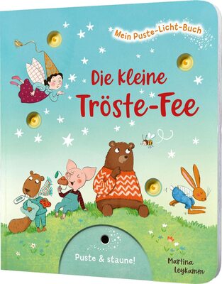 Alle Details zum Kinderbuch Mein Puste-Licht-Buch: Die kleine Tröste-Fee: Pappebuch mit Puste-Licht und LED-Lämpchen, Mitmachbuch für Kinder ab 18 Monaten und ähnlichen Büchern