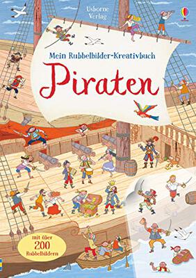 Alle Details zum Kinderbuch Mein Rubbelbilder-Kreativbuch: Piraten: zum Gestalten und Ausmalen (Meine Rubbelbilder-Kreativbücher) und ähnlichen Büchern