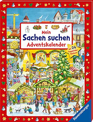 Alle Details zum Kinderbuch Mein Sachen suchen Adventskalender: Mit 24 Pappbilderbüchern und ähnlichen Büchern