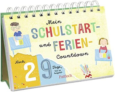 Alle Details zum Kinderbuch Mein Schulstart- und Ferien-Countdown: Aufstellbuch (Geschenke für die Schultüte und alle weiteren Events für Kinder) und ähnlichen Büchern