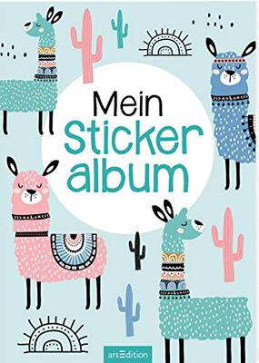 Mein Stickeralbum – Lamas: Mit beschichteten Seiten für das einfache Ablösen und Neugestalten eurer Stickersammlung bei Amazon bestellen