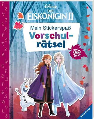 Mein Stickerspaß Disney Die Eiskönigin 2: Vorschulrätsel: Über 150 Sticker bei Amazon bestellen