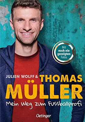 Alle Details zum Kinderbuch Mein Weg zum Fußballprofi: FC-Bayern-Star und Nationalspieler Thomas Müller über seinen Traumberuf Fußballspieler. Für Kinder ab 10 Jahren (Lesenlernen mit Fußballstars) und ähnlichen Büchern