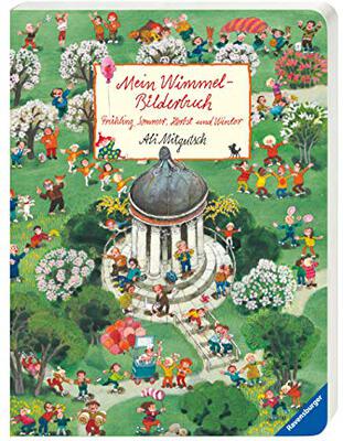 Alle Details zum Kinderbuch Mein Wimmel - Bilderbuch: Frühling, Sommer, Herbst und Winter und ähnlichen Büchern