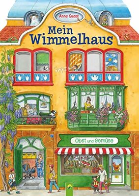 Mein Wimmelhaus. Liebevoll illustriert von Anne Suess: Wimmelbuch mit Rätselspaß. Bilderbuch für Kinder ab 3 Jahren (Wimmelbücher, Band 1) bei Amazon bestellen