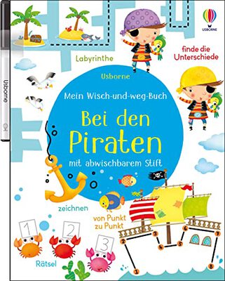 Alle Details zum Kinderbuch Mein Wisch-und-weg-Buch: Bei den Piraten (Meine Wisch-und-weg-Bücher) und ähnlichen Büchern