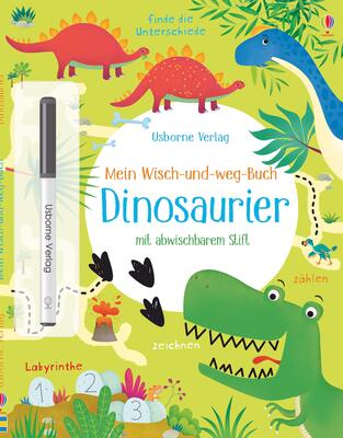 Alle Details zum Kinderbuch Mein Wisch-und-weg-Buch: Dinosaurier (Meine Wisch-und-weg-Bücher) und ähnlichen Büchern