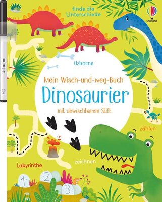 Alle Details zum Kinderbuch Mein Wisch-und-weg-Buch: Dinosaurier: mit abwischbarem Stift (Meine Wisch-und-weg-Bücher) und ähnlichen Büchern
