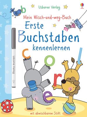 Alle Details zum Kinderbuch Mein Wisch-und-weg-Buch: Erste Buchstaben kennenlernen: mit abwischbarem Stift (Meine Wisch-und-weg-Bücher) und ähnlichen Büchern