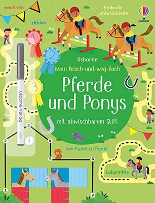 Alle Details zum Kinderbuch Mein Wisch-und-weg-Buch: Pferde und Ponys: mit abwischbarem Stift (Meine Wisch-und-weg-Bücher) und ähnlichen Büchern