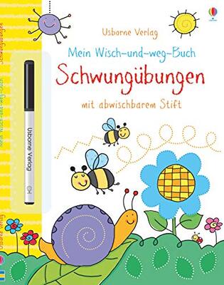 Alle Details zum Kinderbuch Mein Wisch-und-weg-Buch: Schwungübungen: mit abwischbarem Stift (Meine Wisch-und-weg-Bücher) und ähnlichen Büchern