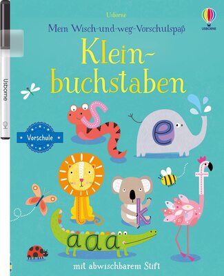 Alle Details zum Kinderbuch Mein Wisch-und-weg-Vorschulspaß: Kleinbuchstaben: mit abwischbarem Stift (Wisch-und-weg-Vorschulspaß-Reihe) und ähnlichen Büchern