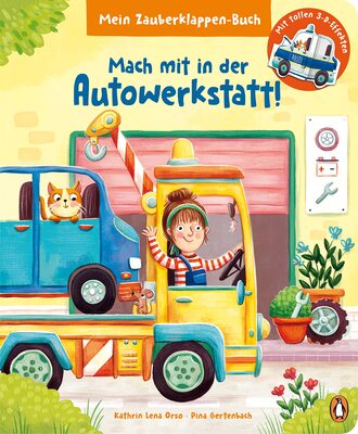Alle Details zum Kinderbuch Mein Zauberklappen-Buch - Mach mit in der Autowerkstatt!: Pappbilderbuch mit 3-D-Klappen für Kinder ab 30 Monaten und ähnlichen Büchern