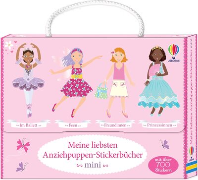 Alle Details zum Kinderbuch Meine liebsten Anziehpuppen-Stickerbücher mini: Mit über 700 Stickern (Meine Anziehpuppen-Stickerbücher) und ähnlichen Büchern