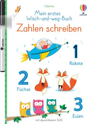 Alle Details zum Kinderbuch Mein erstes Wisch-und-weg-Buch: Zahlen schreiben: mit abwischbarem Stift (Meine ersten Wisch-und-weg-Bücher) und ähnlichen Büchern