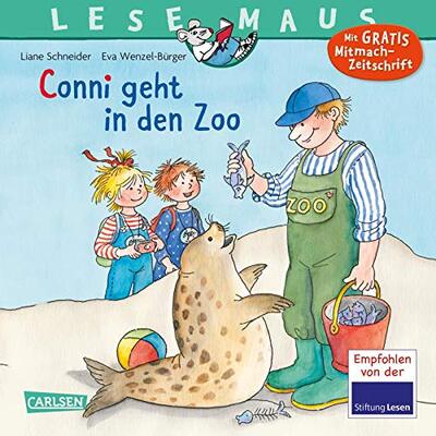 Alle Details zum Kinderbuch LESEMAUS 59: Conni geht in den Zoo (59): Mit Gratis Mitmach-Zeitschrift und ähnlichen Büchern