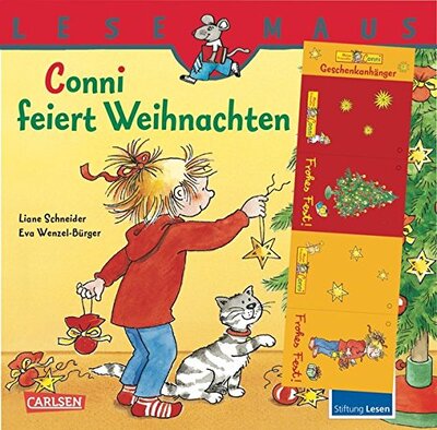 Alle Details zum Kinderbuch LESEMAUS, Band 58: Conni feiert Weihnachten: Mit tollen Conni-Geschenkanhängern und ähnlichen Büchern