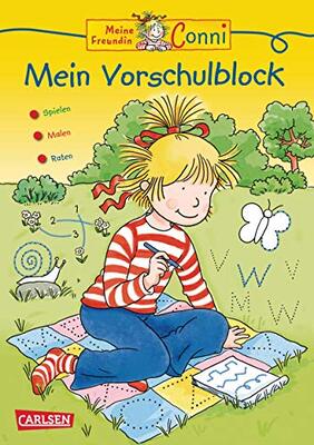 Alle Details zum Kinderbuch Conni Gelbe Reihe (Beschäftigungsbuch): Mein Vorschulblock: Mit Zahlenspielen, Schreibübungen, Suchbildern und Logikrätseln für Kinder ab 5 Jahren und ähnlichen Büchern