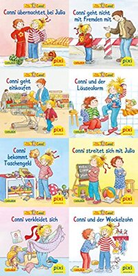 Alle Details zum Kinderbuch Pixi-8er-Set 260: Meine Freundin Conni (8x1 Exemplar) (260) und ähnlichen Büchern