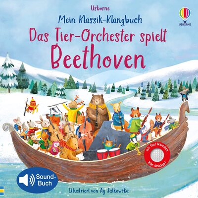 Alle Details zum Kinderbuch Mein Klassik-Klangbuch: Das Tier-Orchester spielt Beethoven: mit 5 Melodien (Meine Klassik-Klangbücher) und ähnlichen Büchern