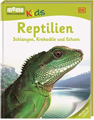 Alle Details zum Kinderbuch memo Kids. Reptilien: Schlangen, Krokodile und Echsen und ähnlichen Büchern