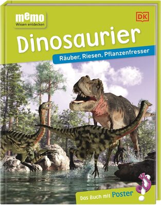 Alle Details zum Kinderbuch memo Wissen entdecken. Dinosaurier: Räuber, Riesen, Pflanzenfresser. Das Buch mit Poster! und ähnlichen Büchern