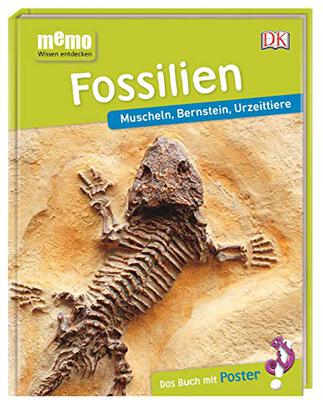 Alle Details zum Kinderbuch memo Wissen entdecken. Fossilien: Muscheln, Bernstein, Urzeittiere. Das Buch mit Poster! und ähnlichen Büchern