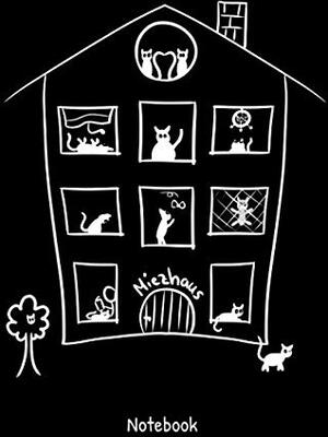 Alle Details zum Kinderbuch Miezhaus Notebook: Blanko Notizbuch mit lustigem Kätzchen Design für Katzenliebhaber und ähnlichen Büchern