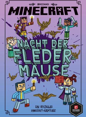 Alle Details zum Kinderbuch Minecraft, Nacht der Fledermäuse: Ein offizielles Minecraft-Abenteuer (Minecraft Erste Leseabenteuer, Band 2) und ähnlichen Büchern