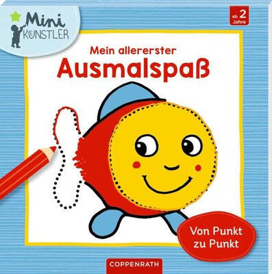 Alle Details zum Kinderbuch Mein allererster Ausmalspaß: Von Punkt zu Punkt (Mini-Künstler) und ähnlichen Büchern