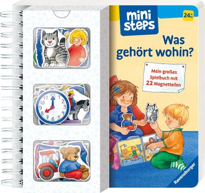 ministeps: Was gehört wohin?: Mein großes Spielbuch mit 22 Magnetteilen. Ab 24 Monaten (ministeps Bücher) bei Amazon bestellen