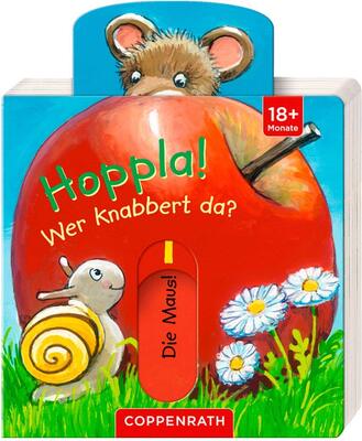 Alle Details zum Kinderbuch minifanten 04: Hoppla! Wer knabbert da?: Ab 18 Monate und ähnlichen Büchern