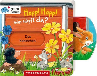 Alle Details zum Kinderbuch minifanten 19: Hopp! Hopp! Wer hüpft da? und ähnlichen Büchern