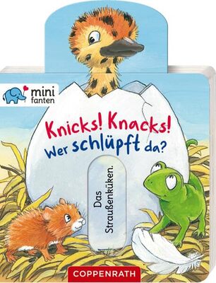 Alle Details zum Kinderbuch minifanten 35: Knicks! Knacks! Wer schlüpft da? und ähnlichen Büchern