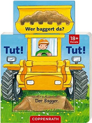 Alle Details zum Kinderbuch minifanten 07: Tut! Tut! Wer baggert da? und ähnlichen Büchern