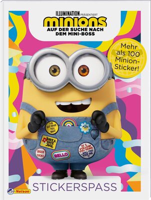 Alle Details zum Kinderbuch Minions - Auf der Suche nach dem Mini-Boss: Stickerspaß: Mit bunten Stickern und tollen Rätseln für Minions-Fans | (ab 4 Jahren) - Ab dem 01. Juli ... 2 - Auf der Suche nach dem Mini-Boss) und ähnlichen Büchern