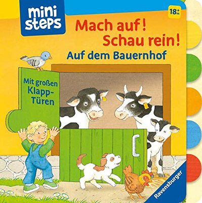 Alle Details zum Kinderbuch ministeps: Mach auf! Schau rein! Auf dem Bauernhof: Ab 18 Monaten (ministeps Bücher) und ähnlichen Büchern