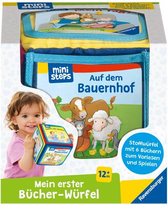 Alle Details zum Kinderbuch ministeps: Mein erster Bücher-Würfel (Starter-Set): Ab 12 Monate und ähnlichen Büchern
